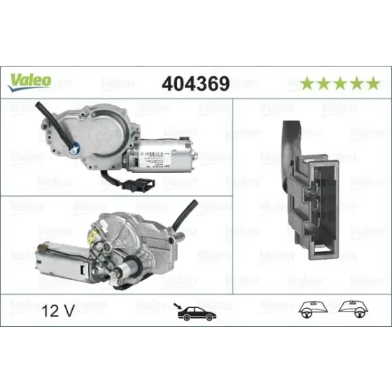 Valeo Silecek Motoru (Arka) – 404369 / OEM 6N0955713B ürün görseli