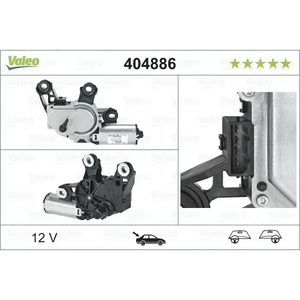 Valeo Silecek Motoru (Arka) – 404886