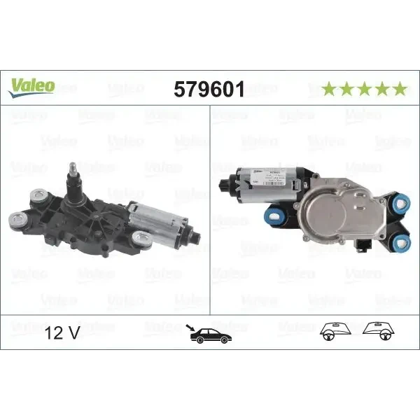 Valeo Silecek Motoru (Arka) – 579601 / OEM 31290787