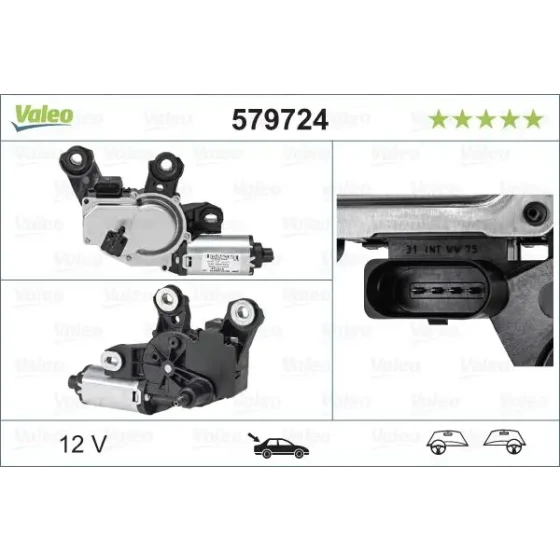 Valeo Silecek Motoru (Arka) – 579724 ürün görseli