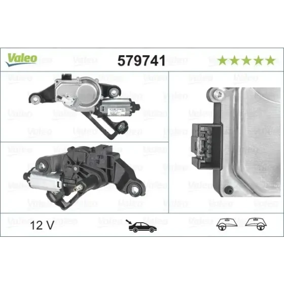 Valeo Silecek Motoru (Arka) – 579741 / OEM 67637199569 ürün görseli