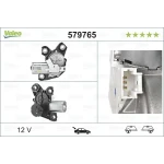 Valeo Silecek Motoru (Arka) – 579765 / OEM 9840123880