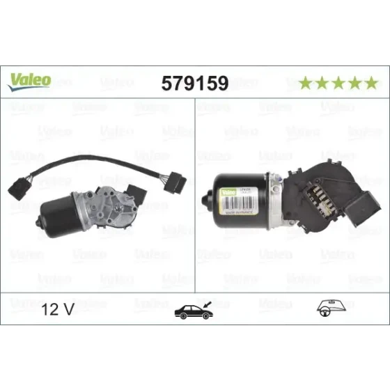 Valeo Silecek Motoru (Ön) – 579159 / OEM 7701052465 ürün görseli
