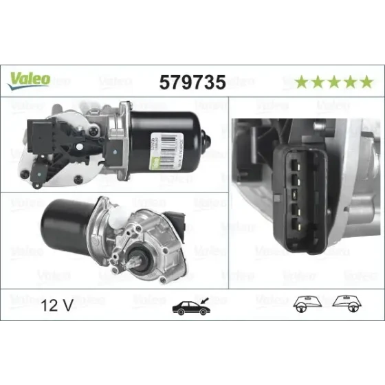Valeo Silecek Motoru (Ön) – 579735 / OEM 7701056003 ürün görseli