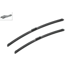 Bosch Silecek Süpürgesi (Takım) – 3397007854 / OEM A1668200845