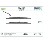 Valeo Silecek Süpürgesi (Takım) – 574285 / OEM 6423L5