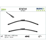 Valeo Silecek Süpürgesi (Takım) – 574741 / OEM 61615A43583