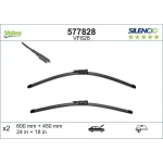 Valeo Silecek Süpürgesi (Takım) – 577828 / OEM 61615A43587