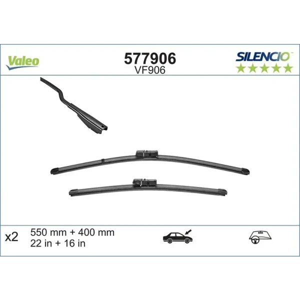 Valeo Silecek Süpürgesi (Takım) – 577906