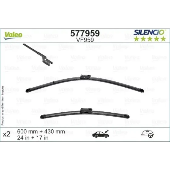 Valeo Silecek Süpürgesi (Takım) – 577959 ürün görseli