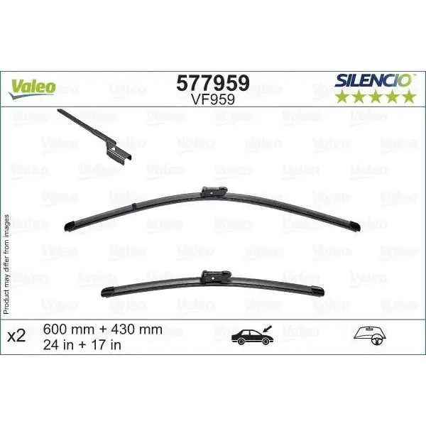 Valeo Silecek Süpürgesi (Takım) – 577959