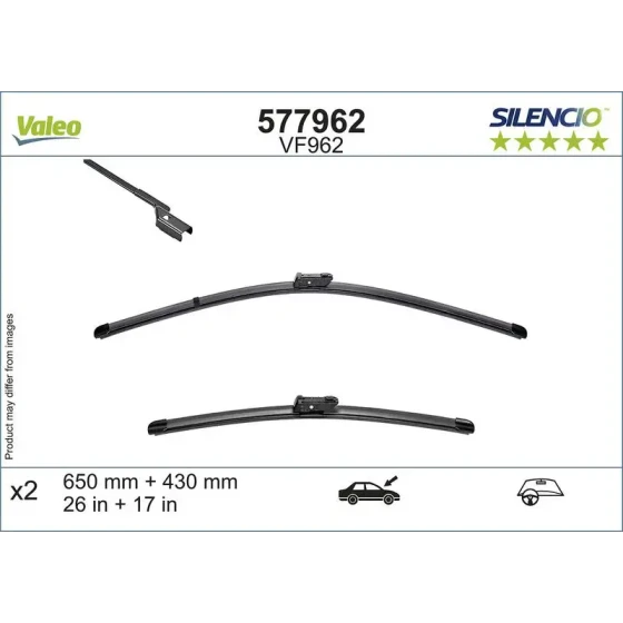 Valeo Silecek Süpürgesi (Takım) – 577962 ürün görseli
