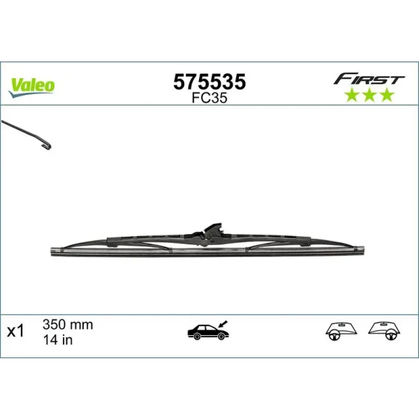 Valeo Silecek Süpürgesi (Tek) – 575535