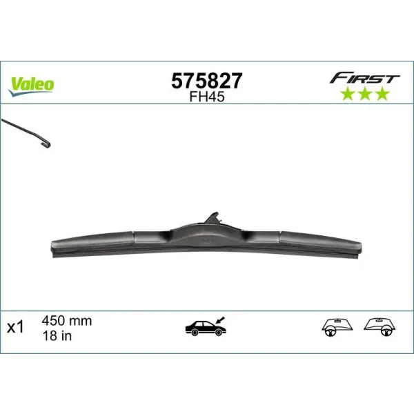 Valeo Silecek Süpürgesi (Tek) – 575827