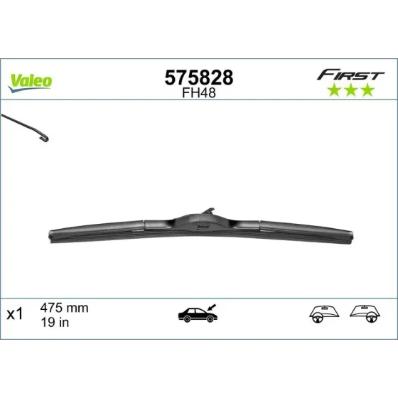 Valeo Silecek Süpürgesi (Tek) – 575828 ürün görseli