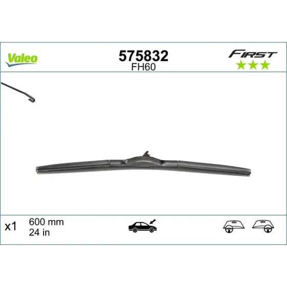Valeo Silecek Süpürgesi (Tek) – 575832 ürün görseli
