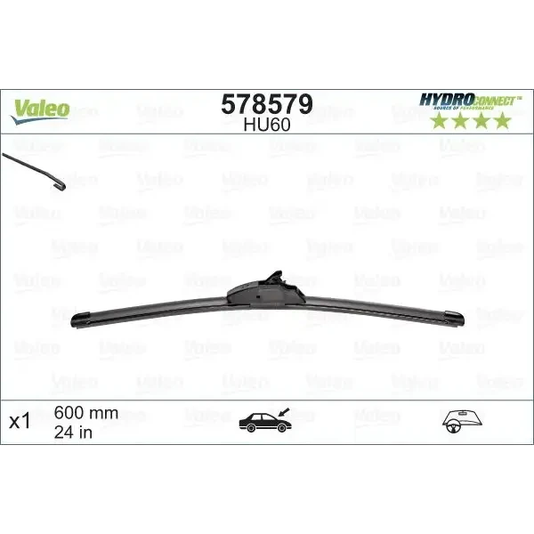 Valeo Silecek Süpürgesi (Tek) – 578579