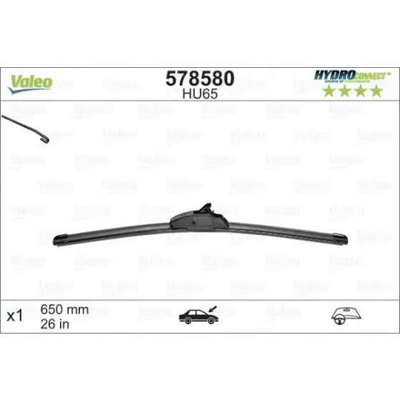 Valeo Silecek Süpürgesi (Tek) – 578580 ürün görseli