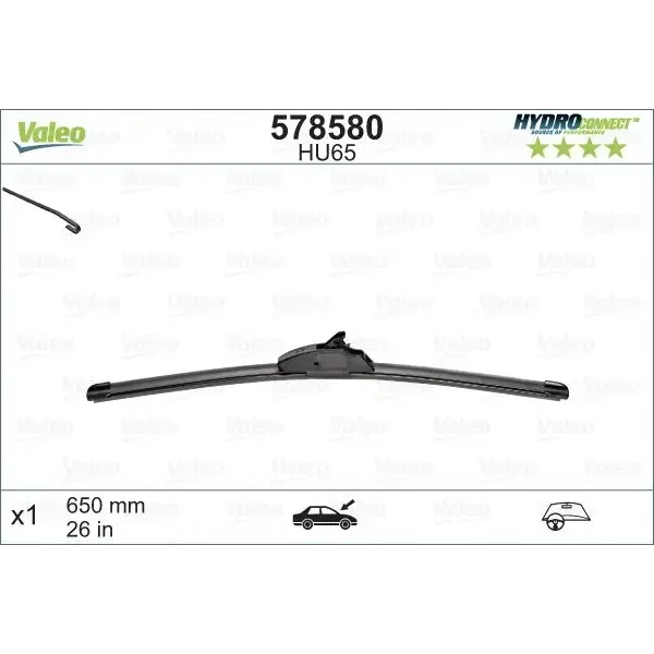 Valeo Silecek Süpürgesi (Tek) – 578580