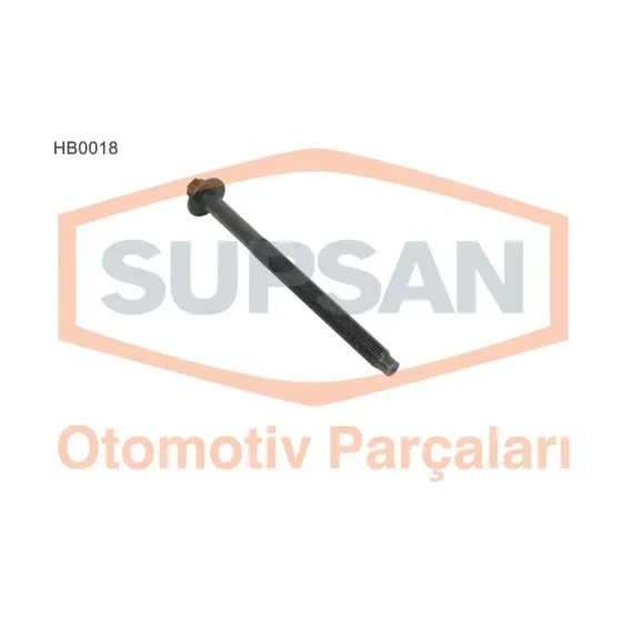 Supsan Silindir Kapak Civatası – HB0018 / OEM 1229885 ürün görseli