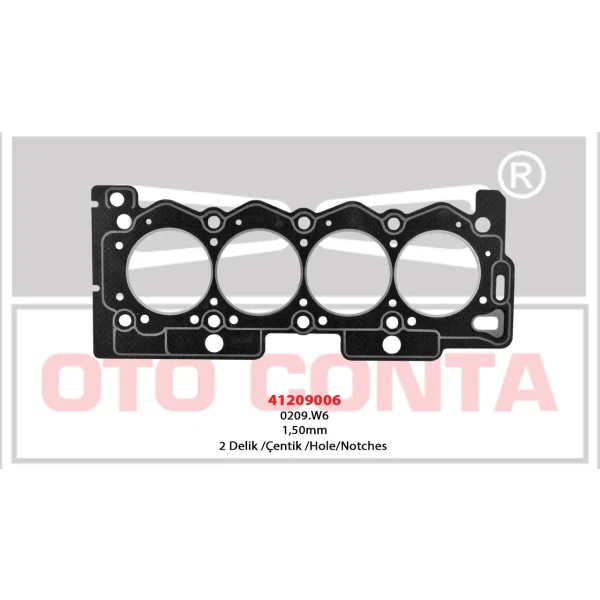 Otoconta Silindir Kapak Contası – 41209006
