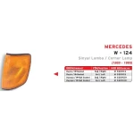 MARS Sinyal Lambası (Sol) – 520915 / OEM A2018260443