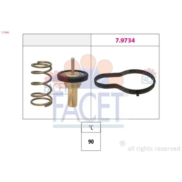 Facet Termostat – 7.7990 / OEM 55247743
