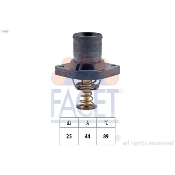 Facet Termostat – 7.8423 / OEM 9630066680 ürün görseli