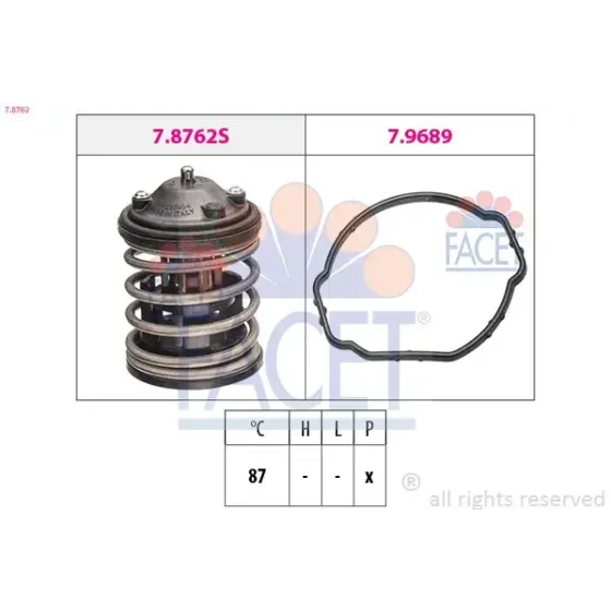 Facet Termostat – 7.8762 / OEM 11518512234 ürün görseli