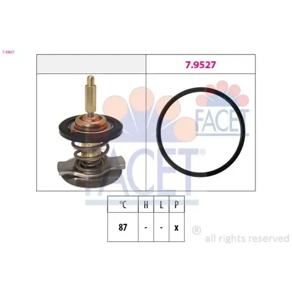 Facet Termostat – 7.8807