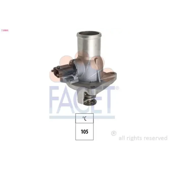 Facet Termostat – 7.8860 ürün görseli