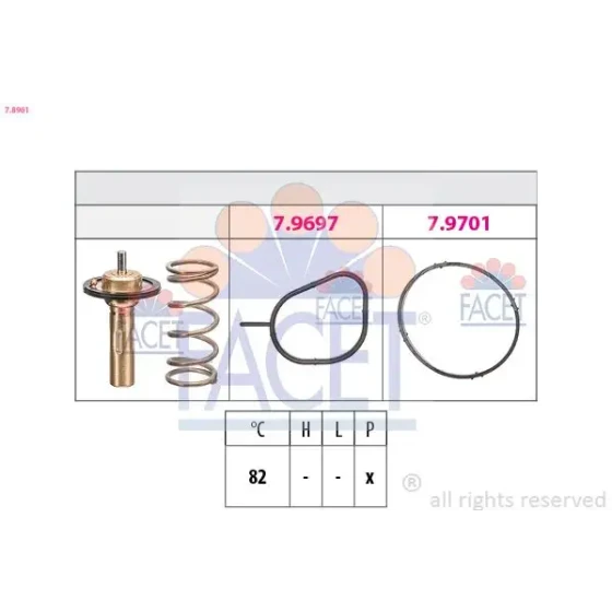 Facet Termostat – 7.8961 / OEM BM5G9K478BB ürün görseli