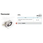 Ünüvar Termostat – 9122-2 / OEM 1338079