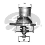 Gates Termostat – TH15192G1