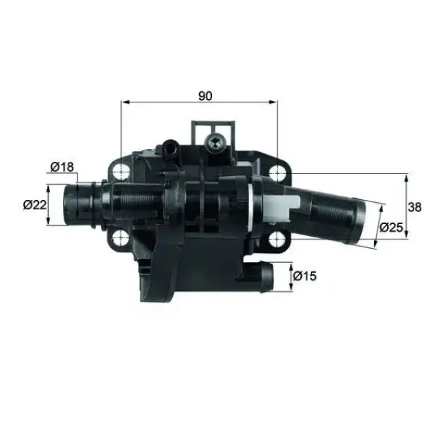 Mahle Termostat – TH4183