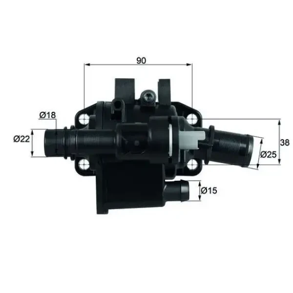 Mahle Termostat – TH4283