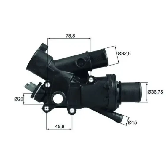 Mahle Termostat – TH4383 ürün görseli
