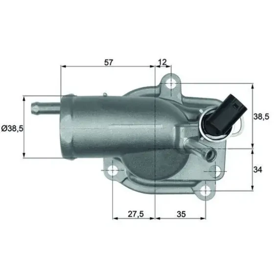 Mahle Termostat – TH987 / OEM A6112030075 ürün görseli