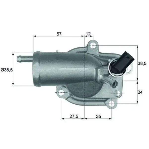 Mahle Termostat – TH987 / OEM A6112030075