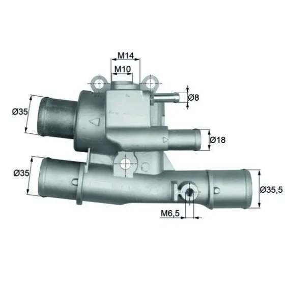 Mahle Termostat – TI12488 ürün görseli