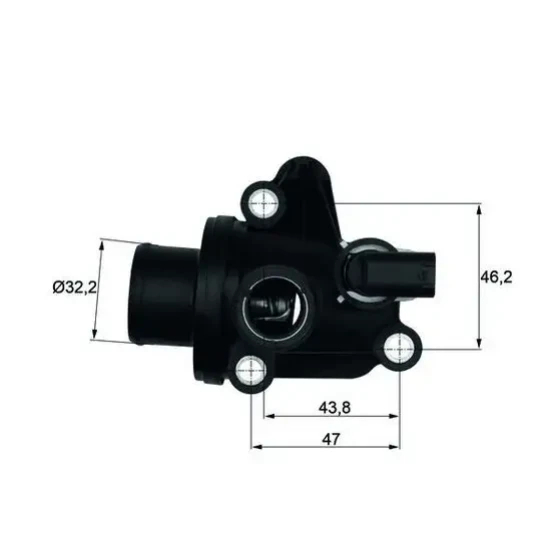 Mahle Termostat – TI1287 / OEM A1662030175 ürün görseli