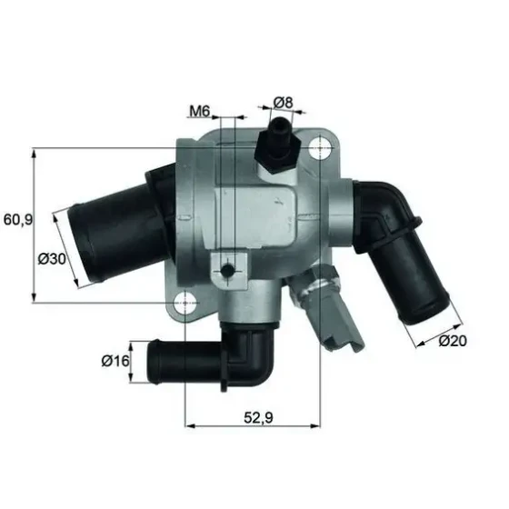 Mahle Termostat – TI17388 ürün görseli