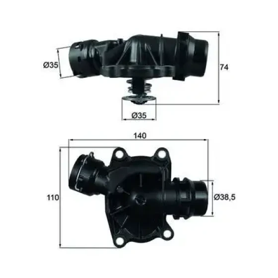 Mahle Termostat – TI23388 ürün görseli
