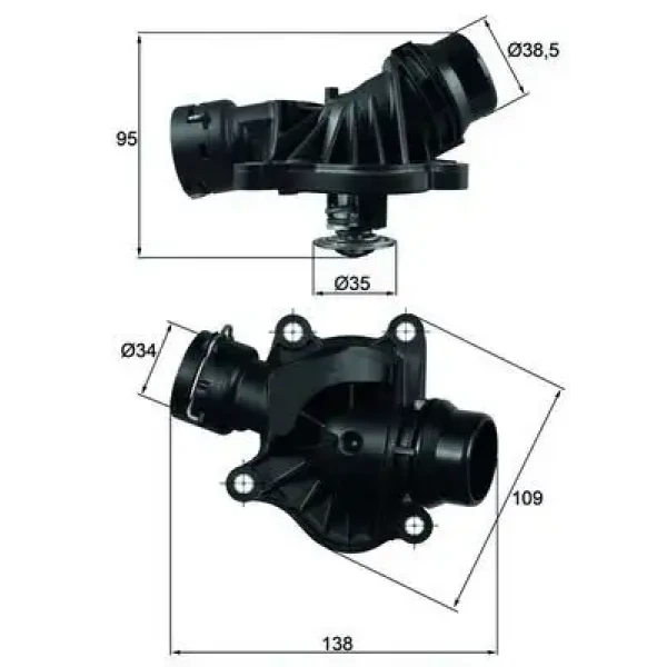 Mahle Termostat – TI23488