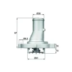 Mahle Termostat – TI6887D