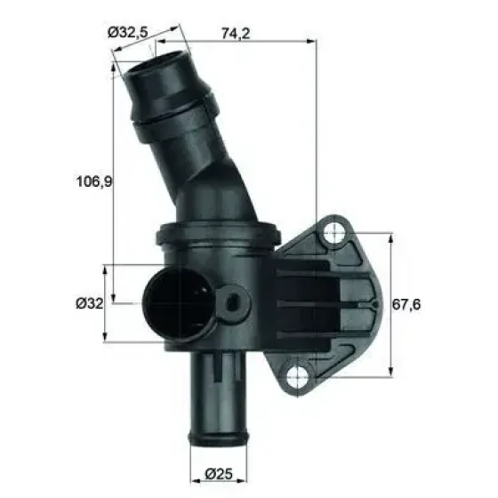 Mahle Termostat – TI887 / OEM 06F121111G ürün görseli
