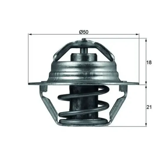 Mahle Termostat – TX10089D ürün görseli