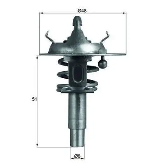 Mahle Termostat – TX10690D / OEM A2712030375 ürün görseli
