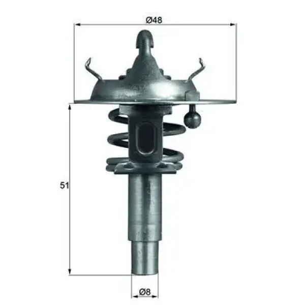Mahle Termostat – TX10690D / OEM A2712030375