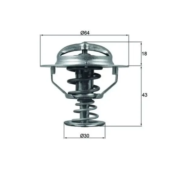 Mahle Termostat – TX11482D ürün görseli